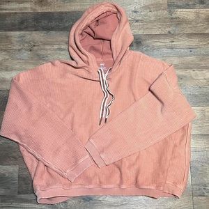 Orange aerie hoodie